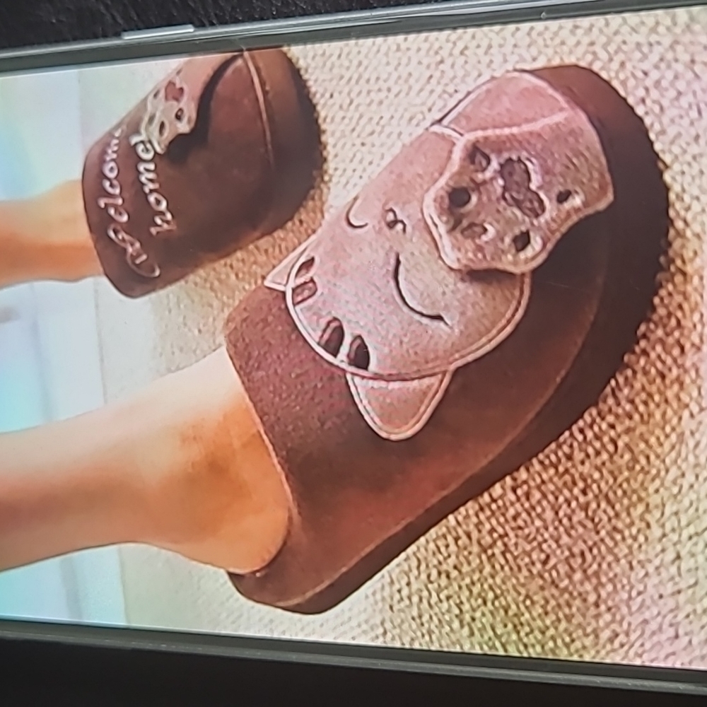 Women's slippers.